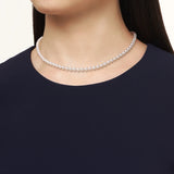 Mikimoto M Code Akoya Cultured Pearl Necklace with 18K Yellow Gold Clasp