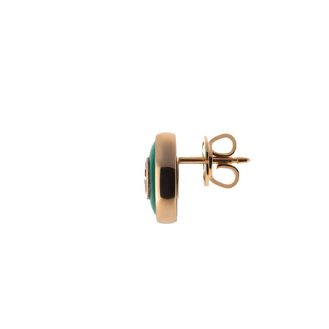 Gucci Interlocking 18K Stud Earrings  Gucci Jewelry