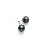 Mikimoto Black South Sea Pearl Earrings  Mikimoto