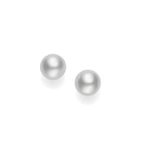 Mikimoto White South Sea Cultured Pearl Stud Earrings  Mikimoto