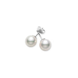 Mikimoto Akoya Cultured Pearl Stud Earrings  Mikimoto