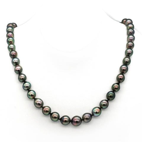 Black South Sea Pearl Necklace CH Collection