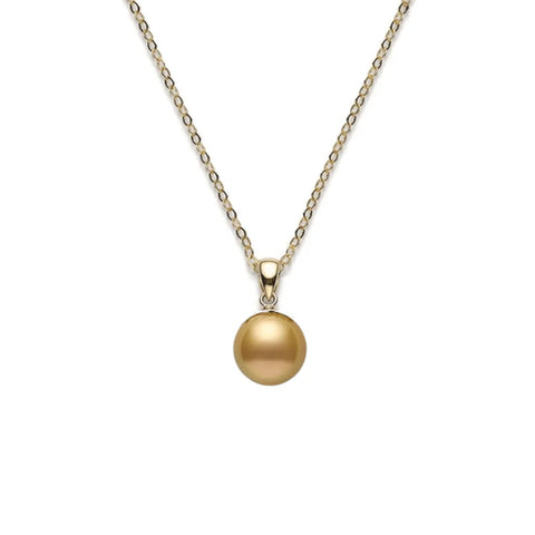 Mikimoto Golden South Sea Pearl Pendant