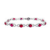 Ruby Diamond Bracelet  CH Collection