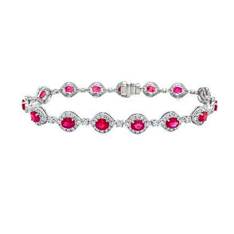 Ruby Diamond Bracelet  CH Collection