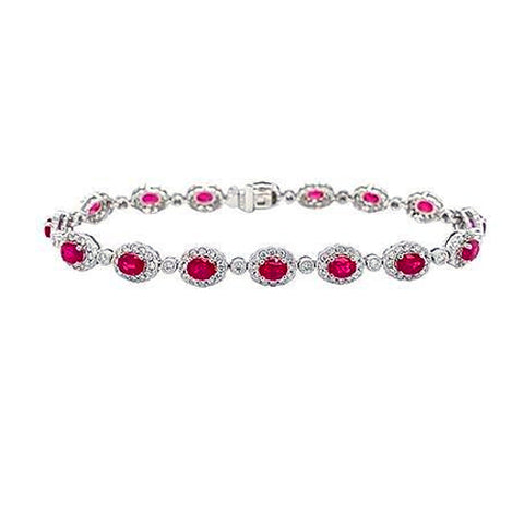 Ruby Diamond Bracelet  CH Collection