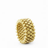 Serafino Consoli Ring Multi Size 5 Rows None 2 Points Yellow Gold