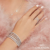 Shy Creation Eternal 0.88 Ct. Diamond Bangle  Shy Creation