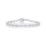 Shy Creation Kate 1.05 Ct. Diamond Link Bracelet  Shy Creation