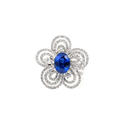 Sapphire Diamond Ring  CH Collection