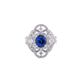 Sapphire Diamond Ring  CH Collection