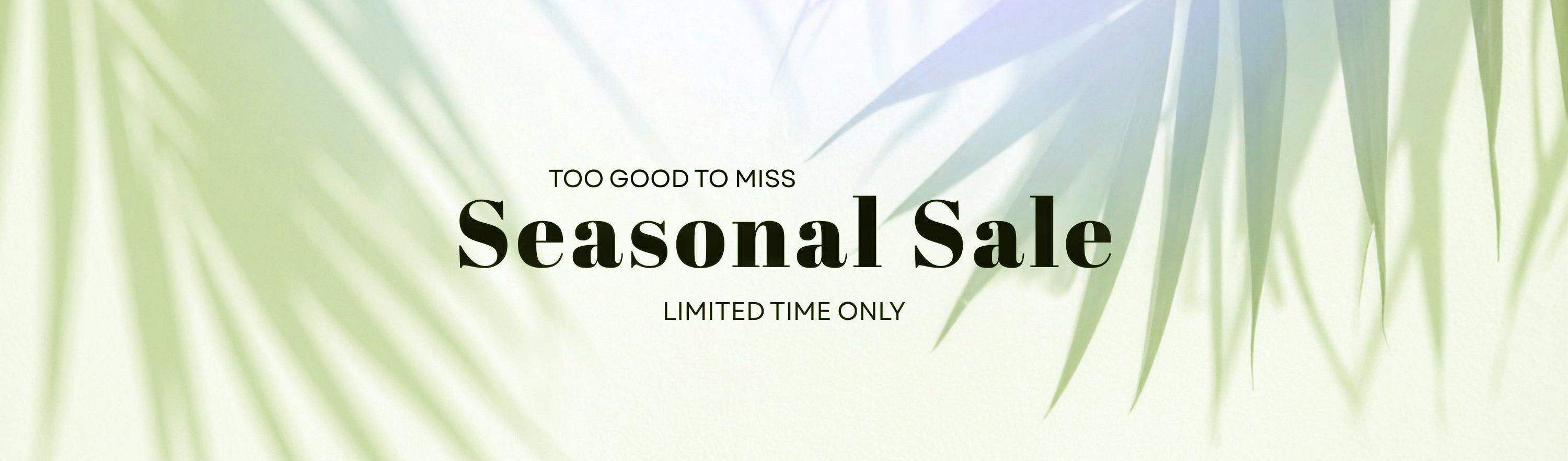 Seasonal Sale