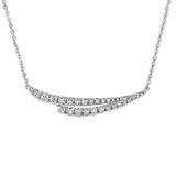 Hearts on Fire Vela French Cut Pavé Diamond Pendant Necklace  Hearts on Fire