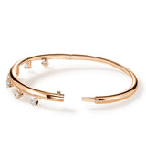 Hearts On Fire Barre Floating Diamond Bangle  Hearts on Fire