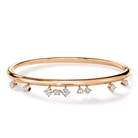 Hearts On Fire Barre Floating Diamond Bangle  Hearts on Fire