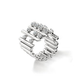 Hearts On Fire Barre Multi- Row Diamond Ring  Hearts on Fire