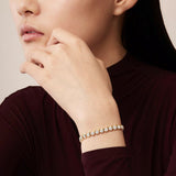 Hearts On Fire 18KY LU Droplet Bracelet