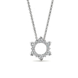 Hearts On Fire AERIAL Sunburst Enhancer Pendant Necklace