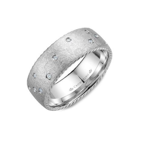 Crown Ring Wedding Band Rope Collection  CrownRing