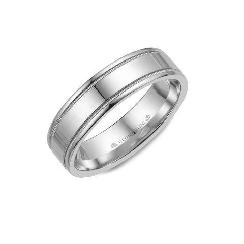 Crown Ring Wedding Band Classic  CrownRing