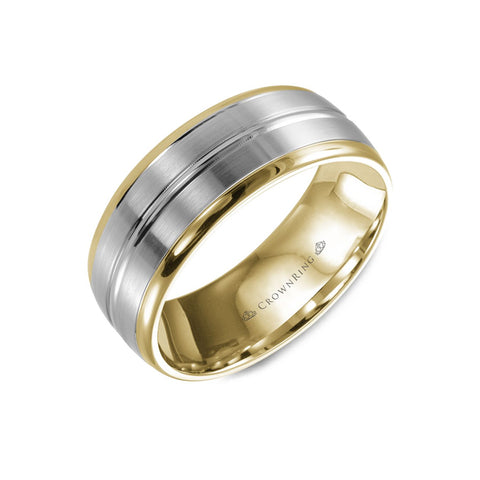 Crown Ring Wedding Band Classic  CrownRing