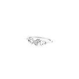 Qeelin WuluWulu petite ring in 18K white gold set with diamonds