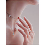 Qeelin WuluWulu petite ring in 18K white gold set with diamonds