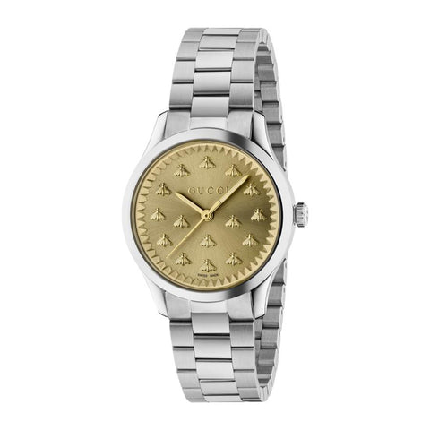 Gucci G-Timeless Gold-Tone Dial with Bee - YA1265035 Gucci Timepieces