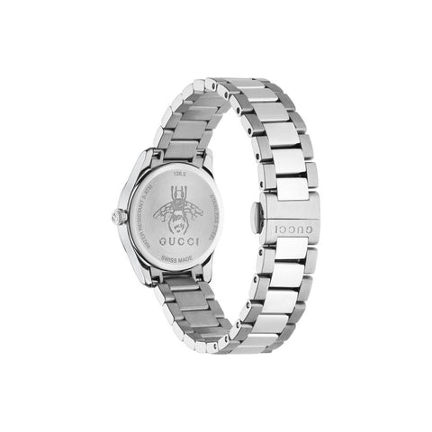 Gucci G-Timeless Stainless Steel Silver Dial - YA126572 Gucci Timepieces