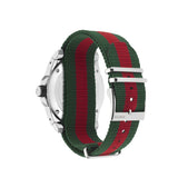 Gucci Dive Green and Red Nylon Watch YA136209A Gucci Timepieces