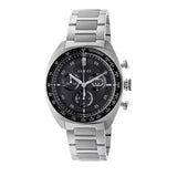 Gucci Interlocking G Chronograph Black Dial Stainless Steel Watch 41mm  Gucci Timepieces