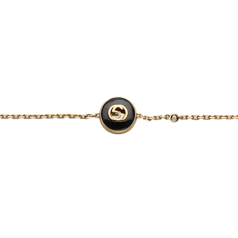 Gucci Interlocking 18K Chain Bracelet  Gucci Jewelry