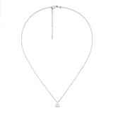 Gucci GG Running 18K Necklace in White Gold  Gucci Jewelry
