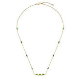Gucci Link to Love Baguette Tourmaline Necklace  Gucci Jewelry