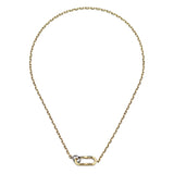 Gucci Gucci Link To Love 18K Yellow Gold Necklace - YBB78667100100U Gucci Jewelry