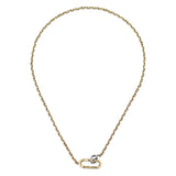 Gucci Gucci Link To Love 18K Yellow Gold Necklace - YBB78667100100U Gucci Jewelry