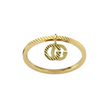 Gucci GG Running Ring with GG Charm  Gucci Jewelry