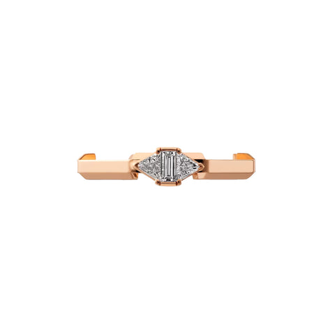 Gucci Link to Love Baguette Diamond Ring  Gucci Jewelry