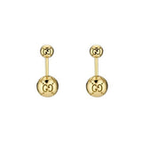 Gucci Icon Ball 18K Yellow Gold Earrings