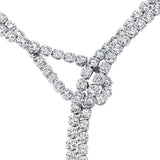 A LINK Abbracci Double Loop Diamond Necklace