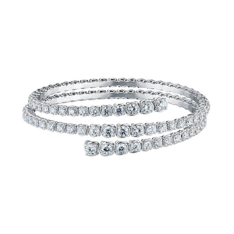 A LINK abbracci three row wrap bracelet