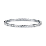 A LINK Diamond Stretchy Bangle