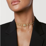 CHANEL Bouton de Camélia Choker