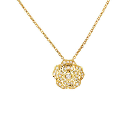 CHANEL Bouton de Camélia Necklace