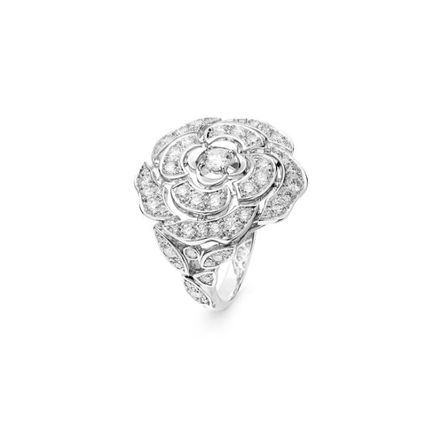 CHANEL Bouton de Camélia Ring