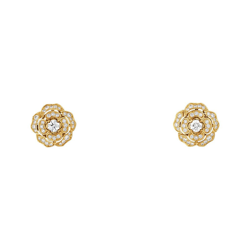 CHANEL Bouton de Camélia Transformable Earrings