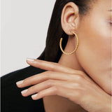 CHANEL Coco Hoop Earrings