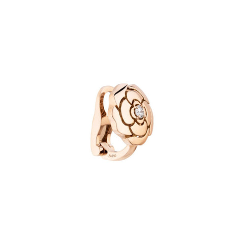 CHANEL Extrait de Camélia Earrings
