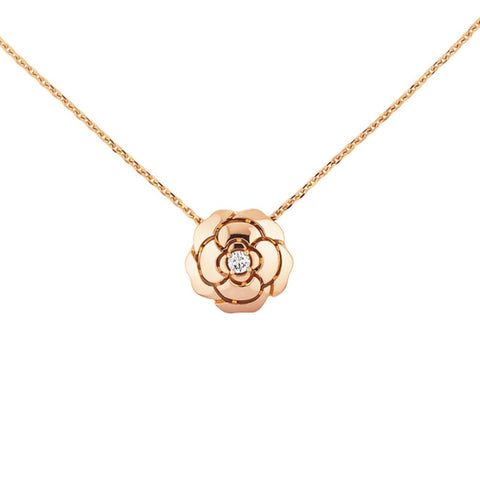 CHANEL Extrait de Camélia Necklace