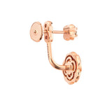 CHANEL Extrait De Camélia Single Earring